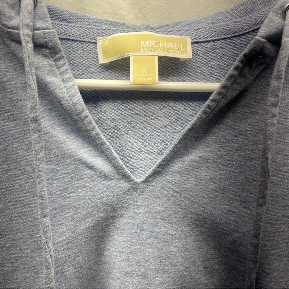 Michael Michael Kors Sweatshirt Womes S Light Blue Hoodie Pullover . - Picture 5 of 6